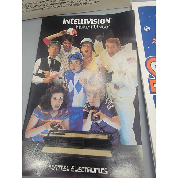 1982 MatteI Intellivoice Space Spartans Voice Synthesis Game Intellivision, CIB - Picture 3 of 8